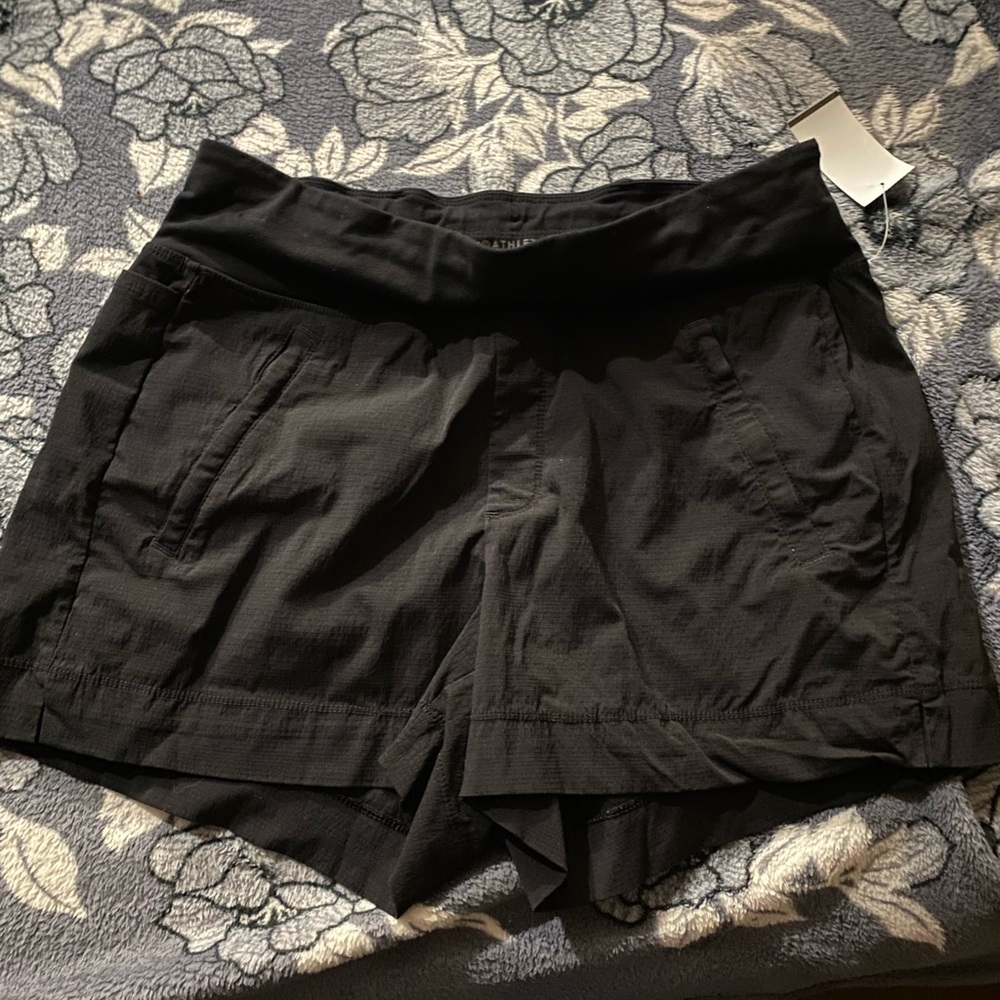 Athleta Jet Black Women's Athletic Shorts